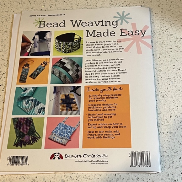 BEAD Weaving on a Loom Techniques And Patterns For Bracelets Necklaces - Picture 2 of 11